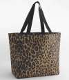 BG194 BagBase Leopard Print Carryall Tote Bag Leopard Print colour image